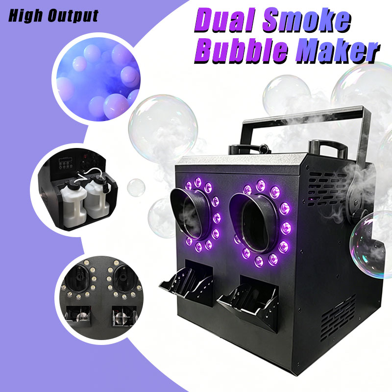 Bubble Machine Outdoor - آلة ضباب وفقاعات كهربائية بقوة 2000