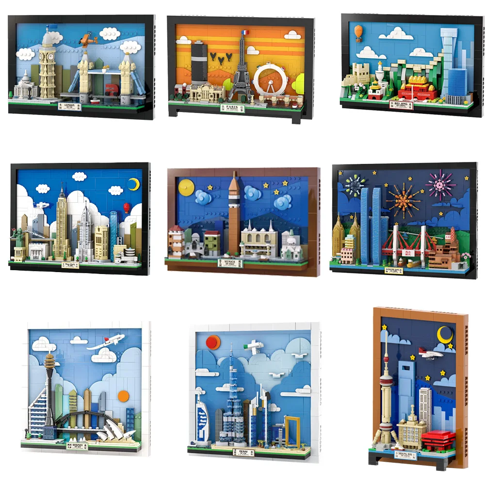 Kids Toys Dubai - نيويورك اللبنات مدينة بطاقة بريدية تشونغ