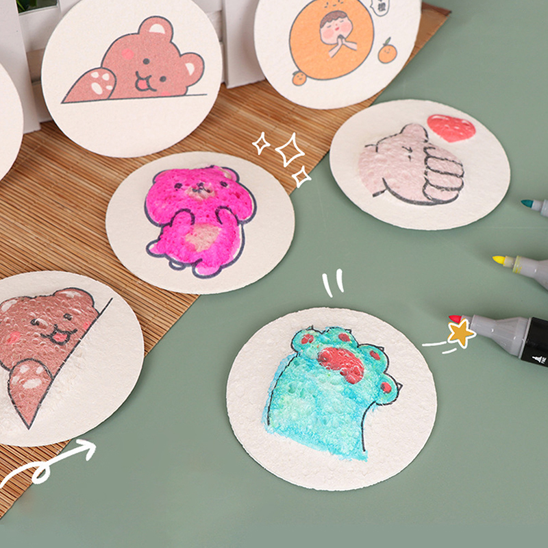 Kid Toys And Craft - 10 قطعة ثلاثية الأبعاد ماجيك منتفخ