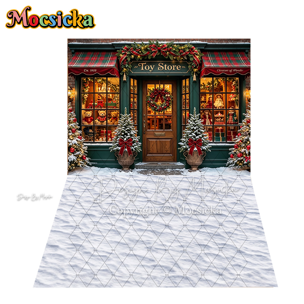خلفية تصوير لزاوية شارع متجر أ - مراجعة Toys Background For Kids وسعره