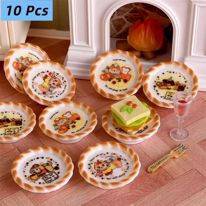 10 قطعة/المجموعة دمية مصغرة جر - مراجعة Kids Toys Home وسعره