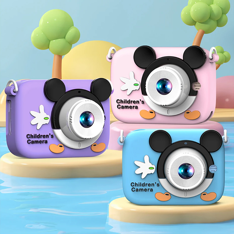 أطفال كاميرا كرتونية 1080P HD  - مراجعة Kids Toys Top View وسعره