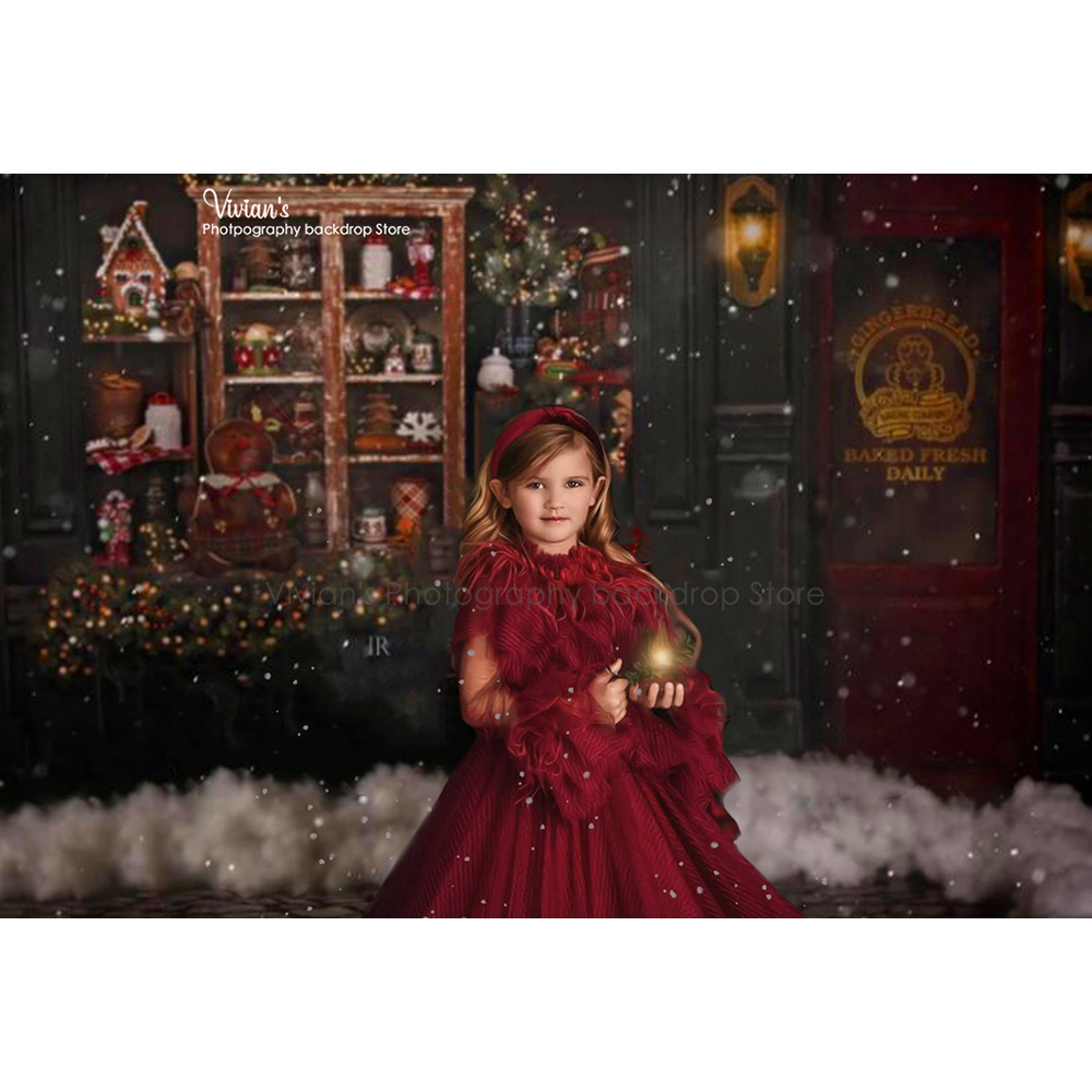 متجر الزنجبيل عيد الميلاد خلفي - مراجعة Toys Background For Kids وسعره