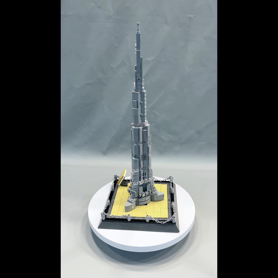555 قطعة عوالم الطول برج خليفة - مراجعة Kids Toys Dubai وسعره