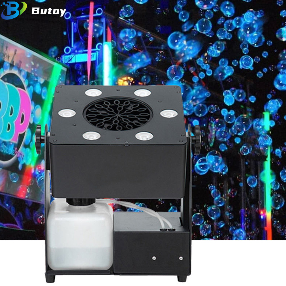 LED RGBW 4IN1 آلة فقاعة المرحل - مراجعة Bubble Machine Outdoor وسعره