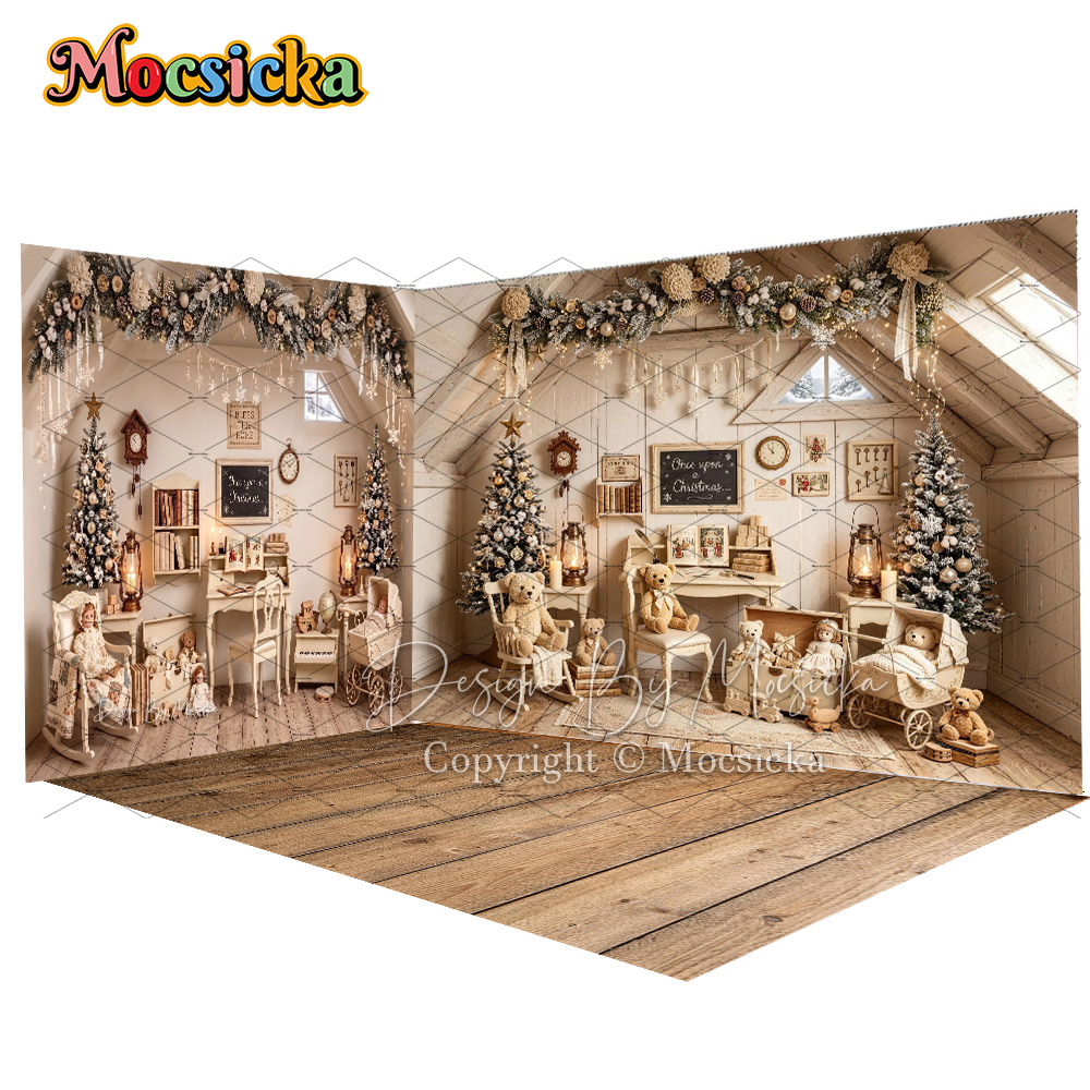 خلفية تصوير زاوية عيد الميلاد  - مراجعة Toys Background For Kids وسعره