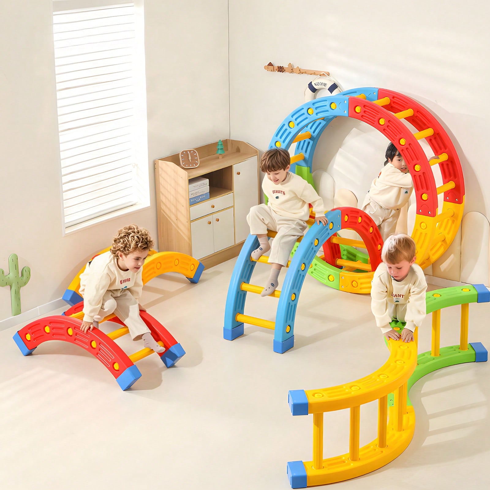 ألعاب تسلق قابلة للطي للأطفال  - مراجعة Kids Toys Home وسعره