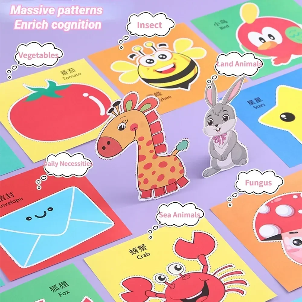48 قطعة الأطفال اليدوية ورقة ق - مراجعة Kid Toys And Craft وسعره